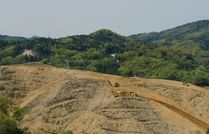 彩都東部中央東土地区画整理事業造成区画