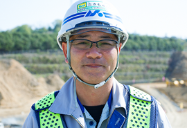 土木部 工事部長 滝本龍一