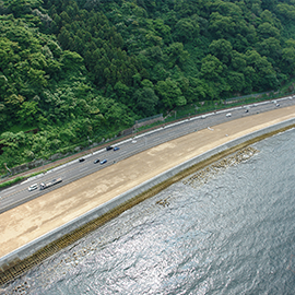 大分10号高崎山地区