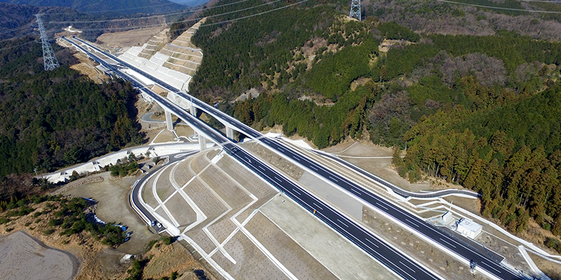 第二名神高速道路黄瀬中工事