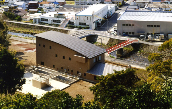 Công trình xây dựng Trung tâm thanh lọc Toda, thành phố Numazu