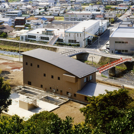 Công trình xây dựng Trung tâm thanh lọc Toda, thành phố Numazu