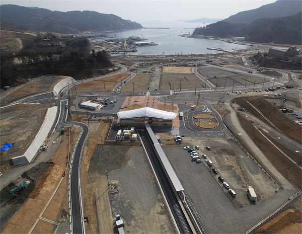 Dự án tái thiết sau thảm họa động đất thị trấn Onagawa