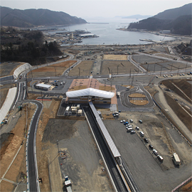 Dự án tái thiết sau thảm họa động đất thị trấn Onagawa